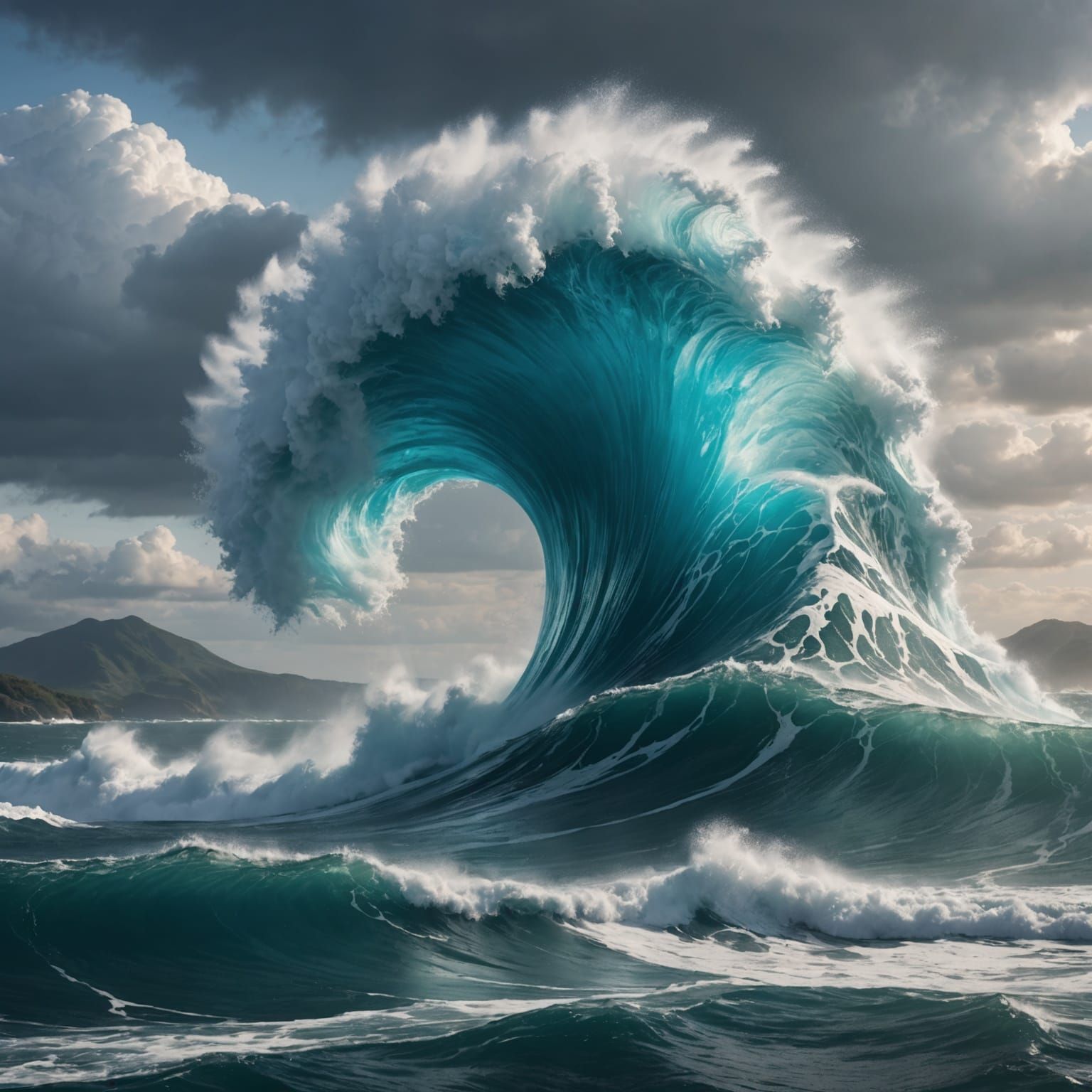 Elemental Undine Creates Tsunami