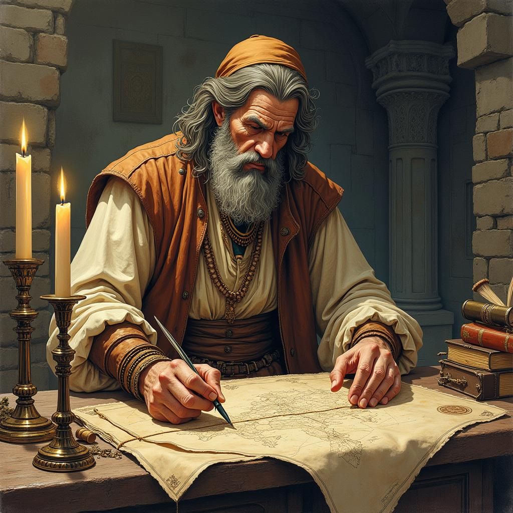 Greek Scholar Deciphers Mystical Map