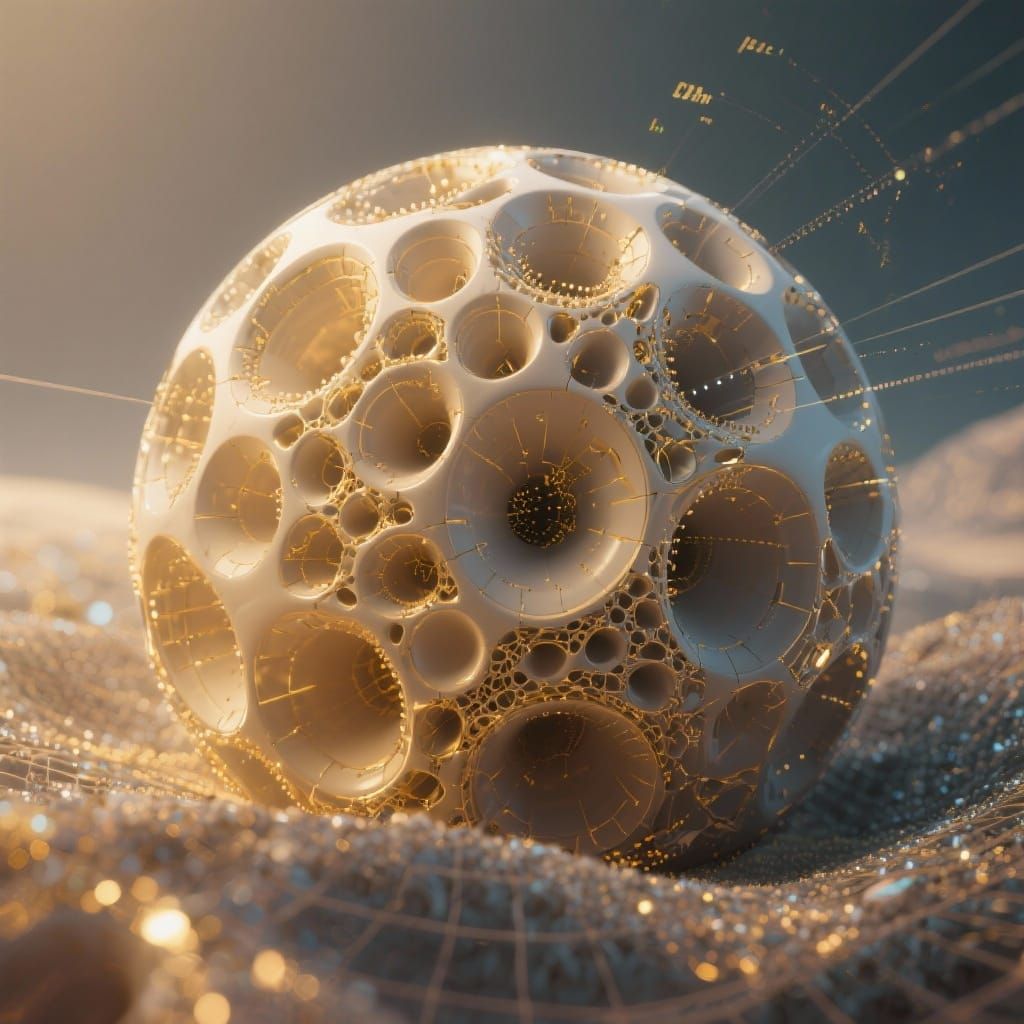 Abstract Fractal Forms Generated by Complex Ray Marching