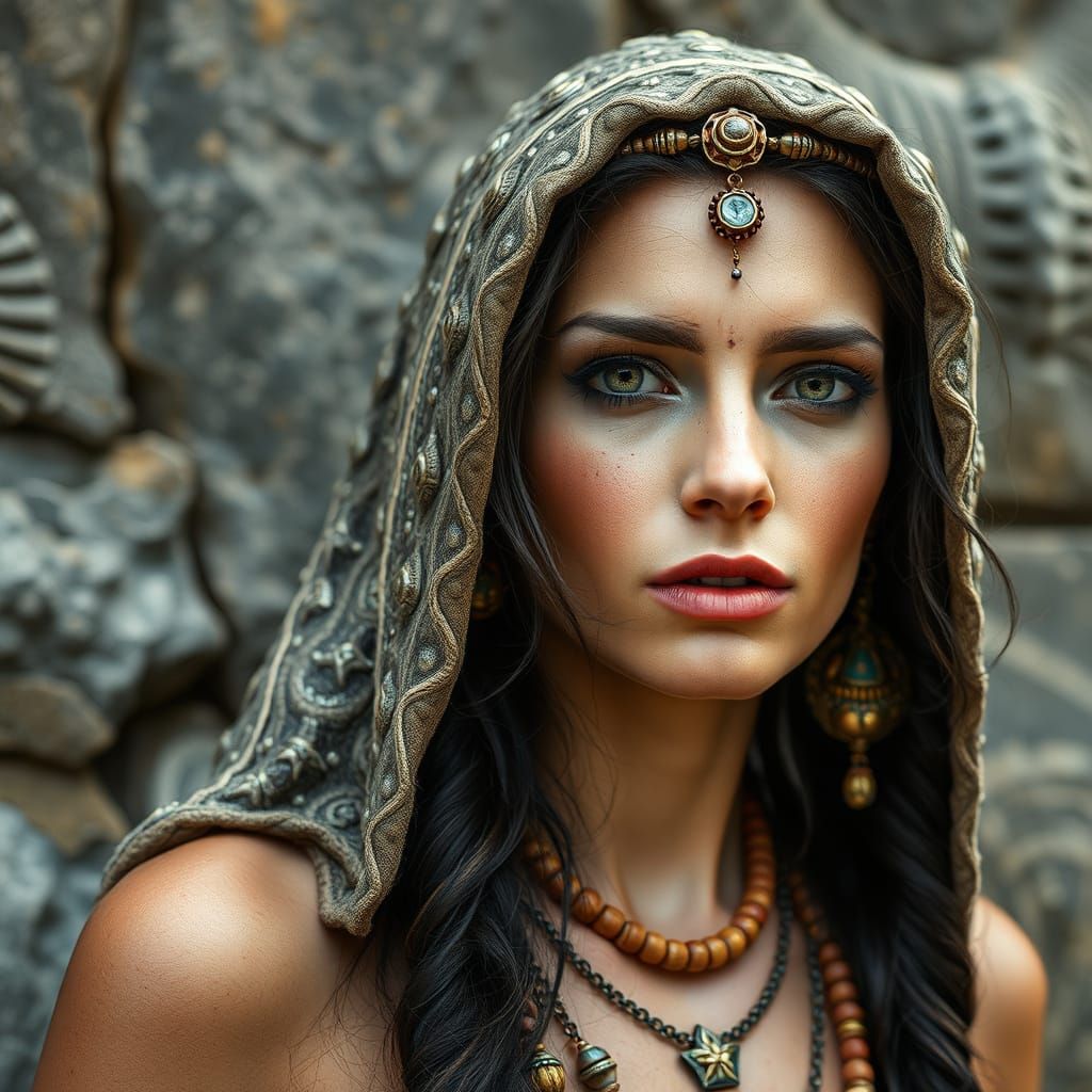 Beautiful Stone Age Woman