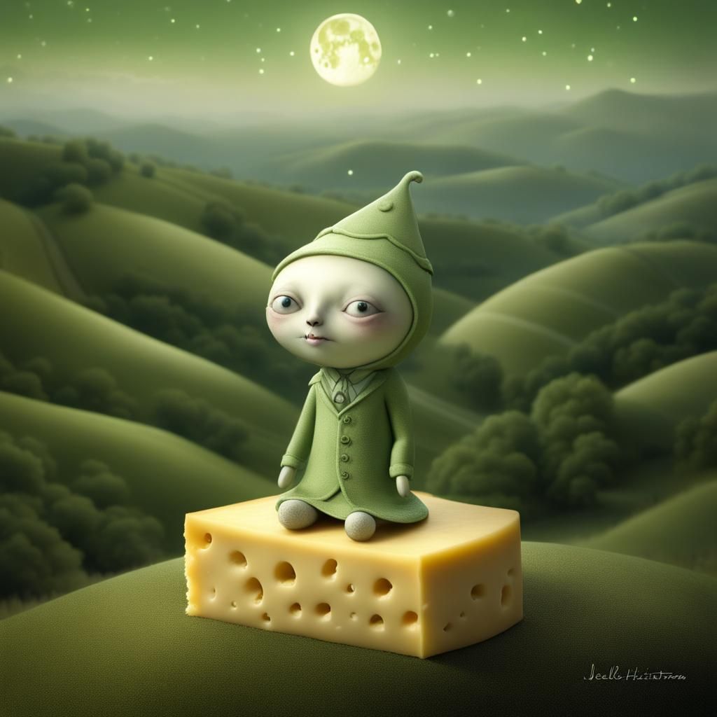 Alone with my cheese.