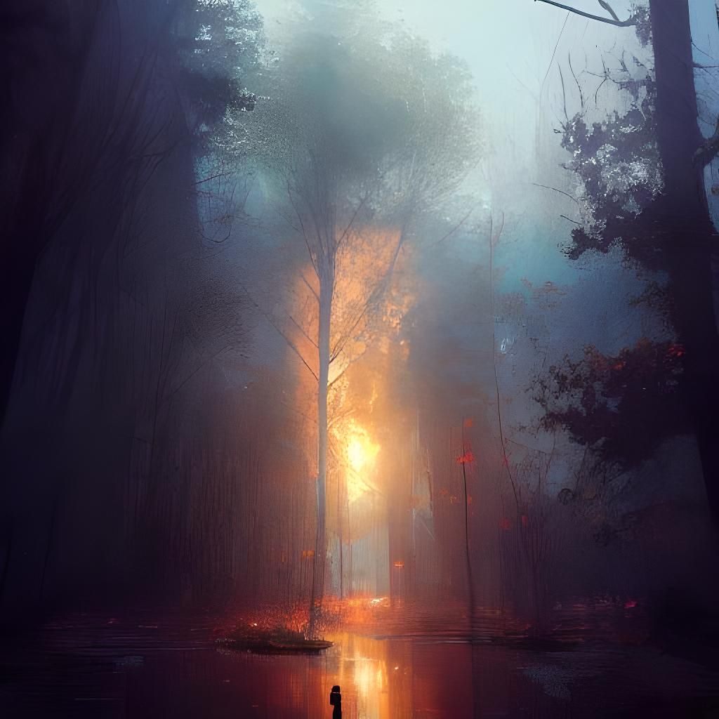 The first fire; if these trees could talk