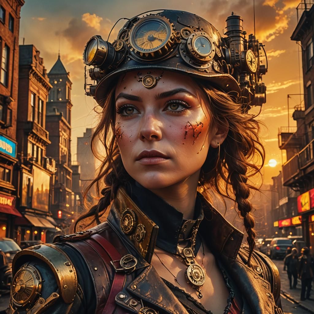SteamPunk Woman