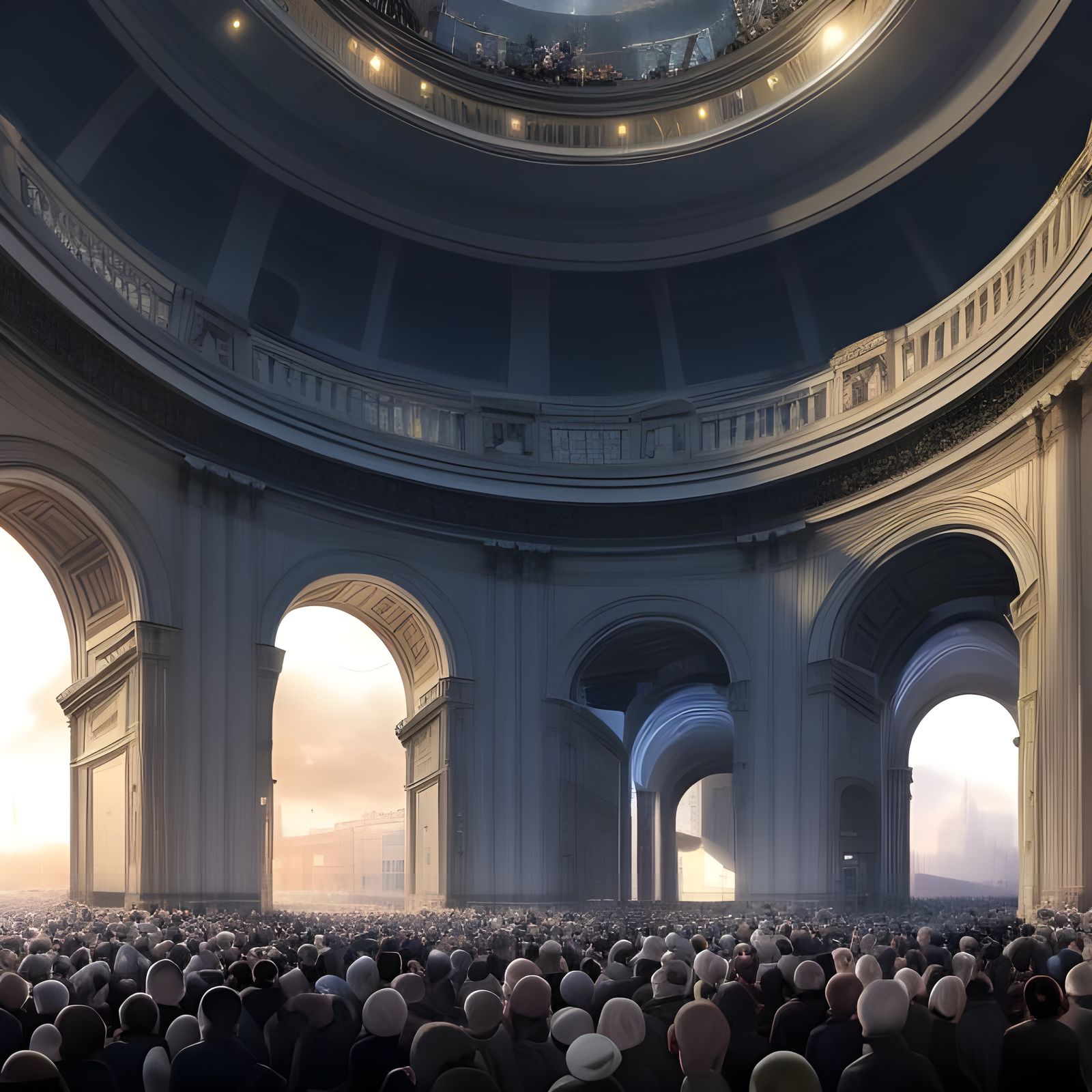 Complex Fractal Structure in 3D Digital Art