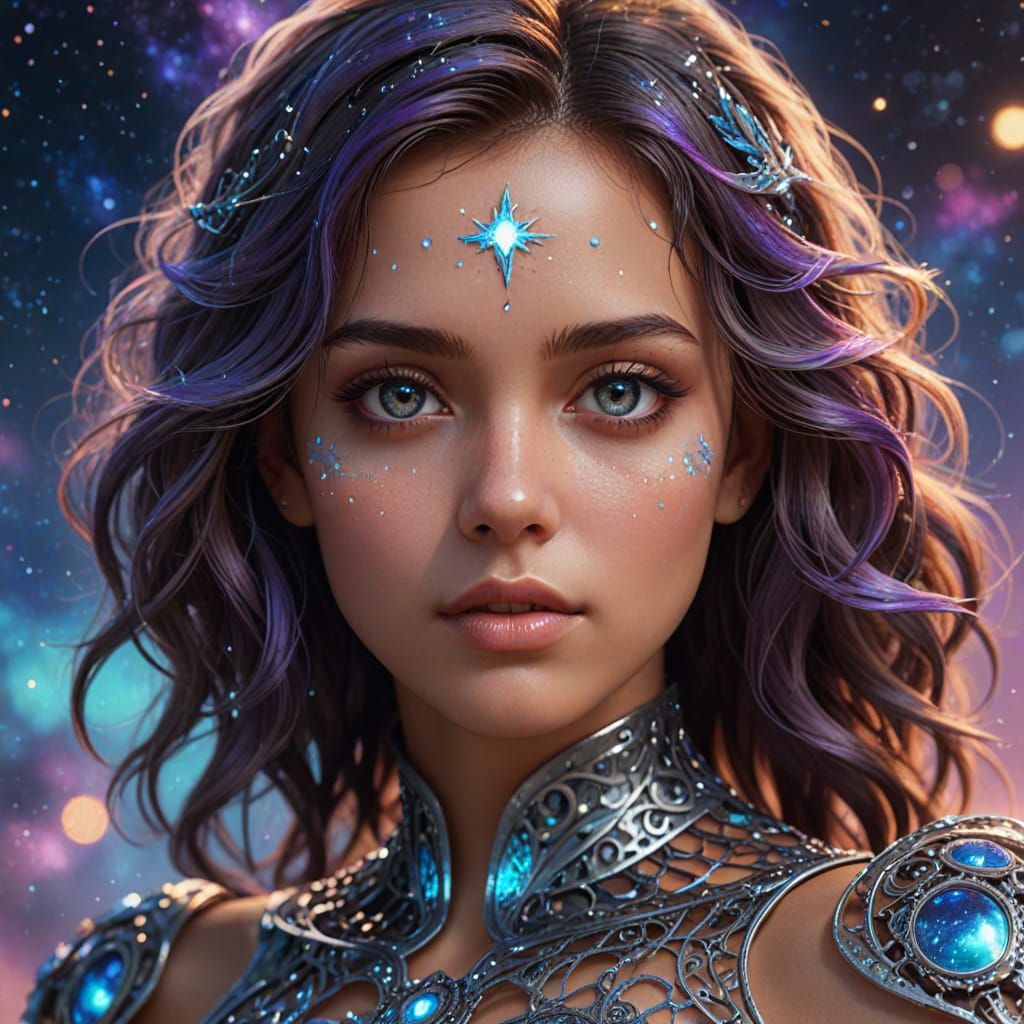 Stellar Beauty Shines with Iridescent Colors