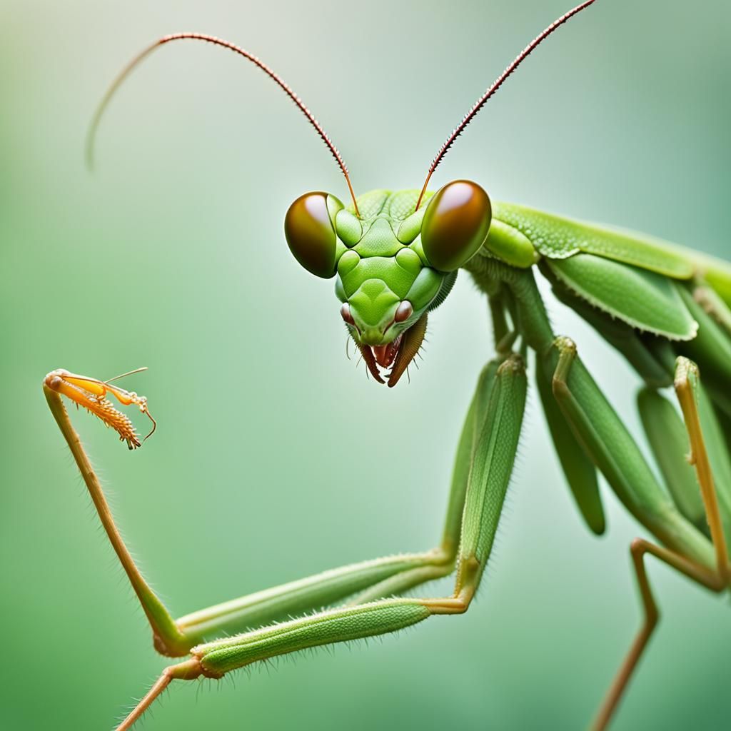 Praying Mantis Macro Photography by Geraint Radford