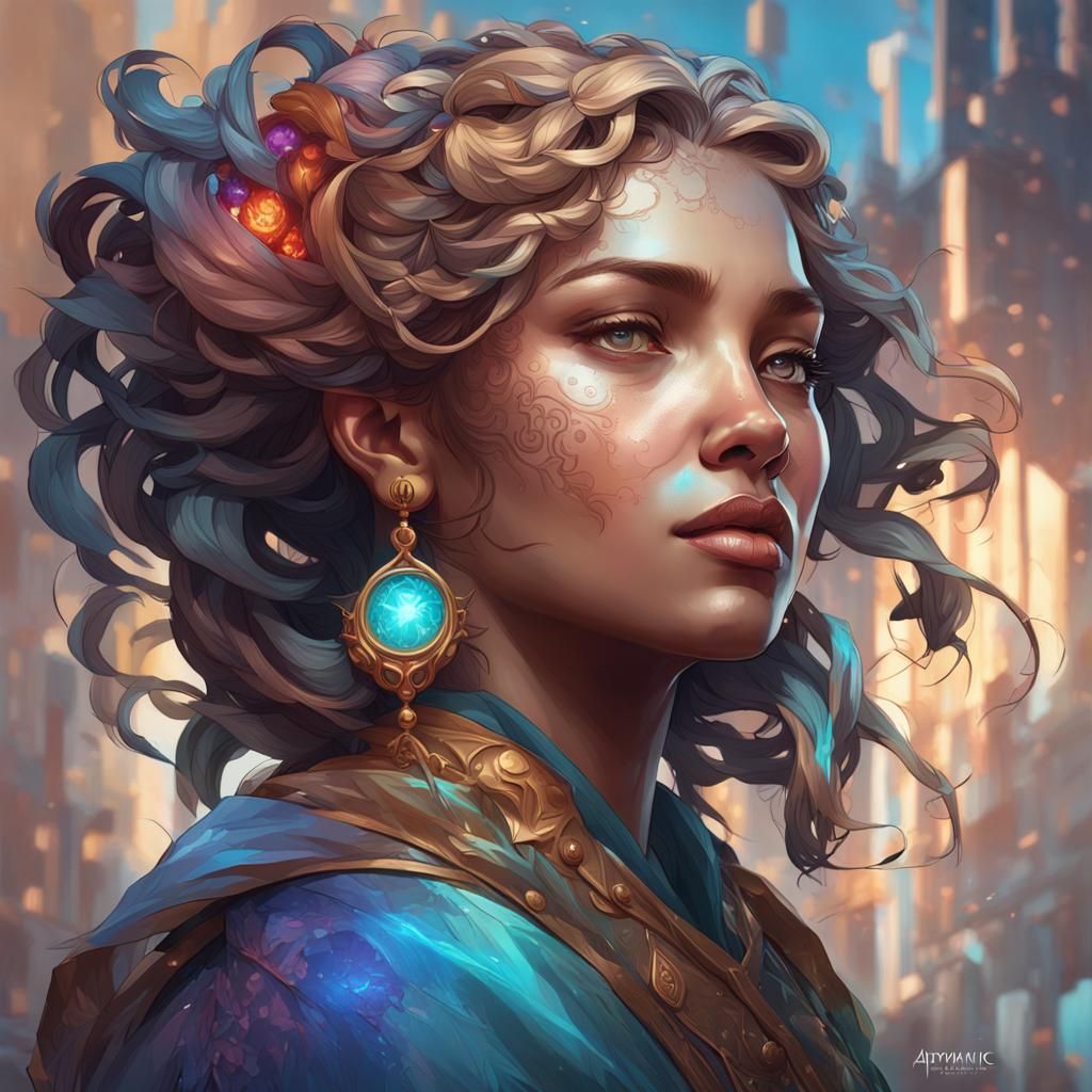 Soulful Portrait in Hyperdetailed Unreal Engine Style