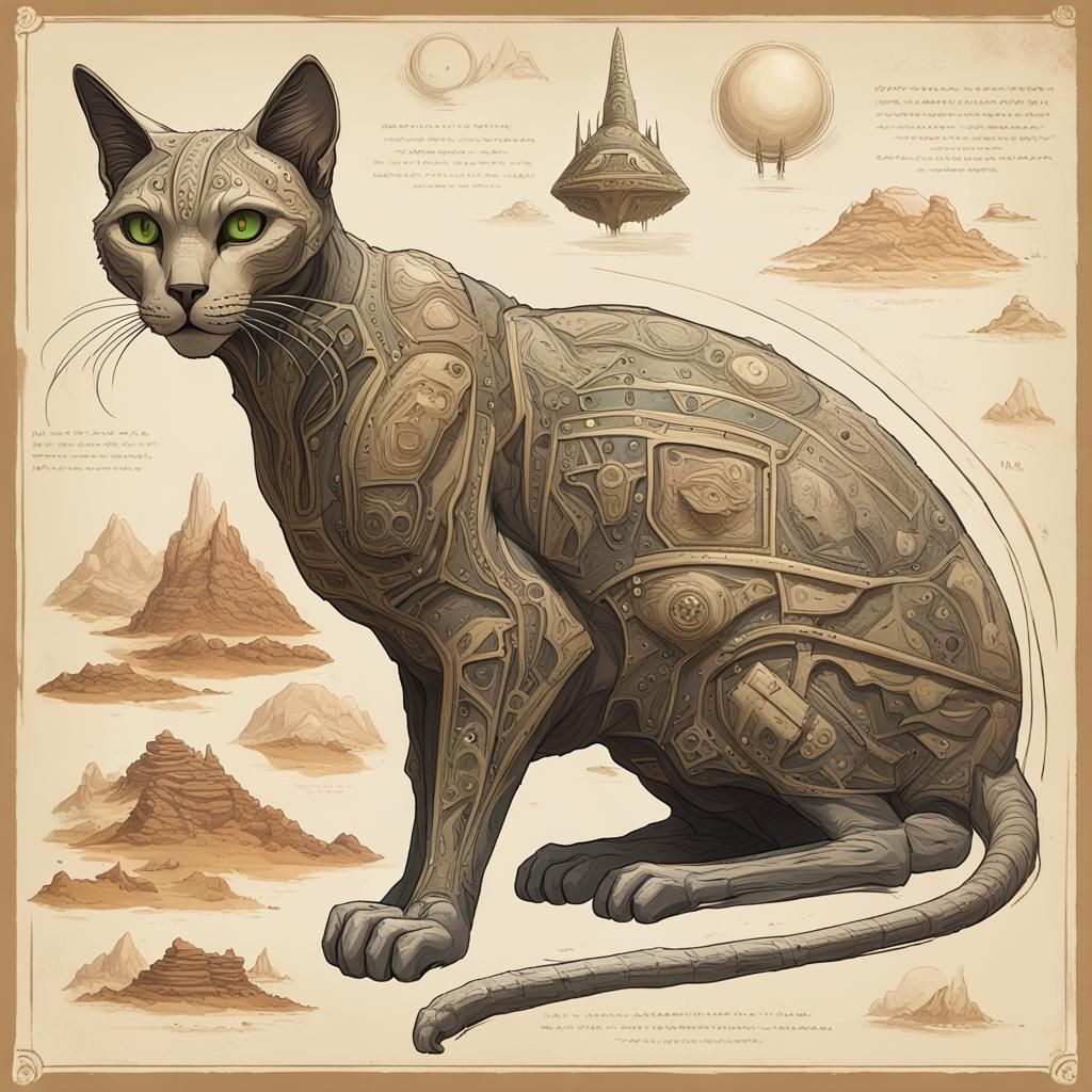 Alien Exoplanet: Speculative Evolution Concept Art