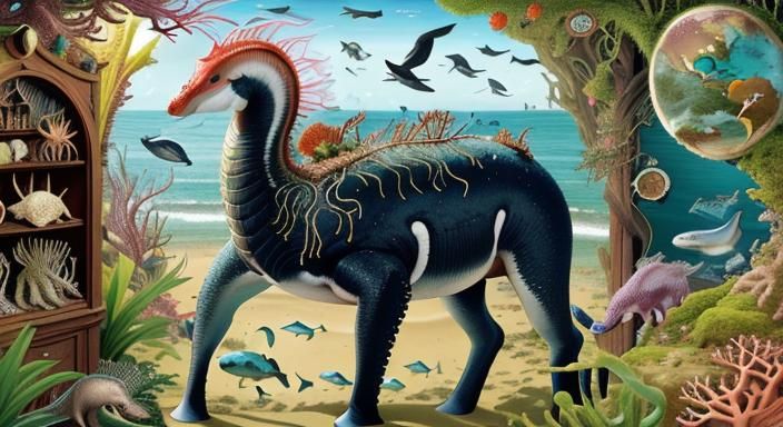 Vivid Hellscape Teeming with Marine Life