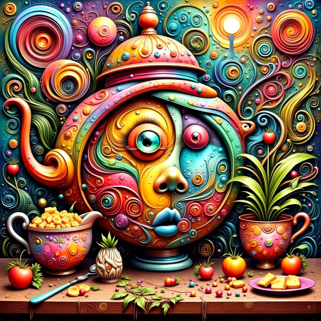 The Surprised Teapot Dreamscape
