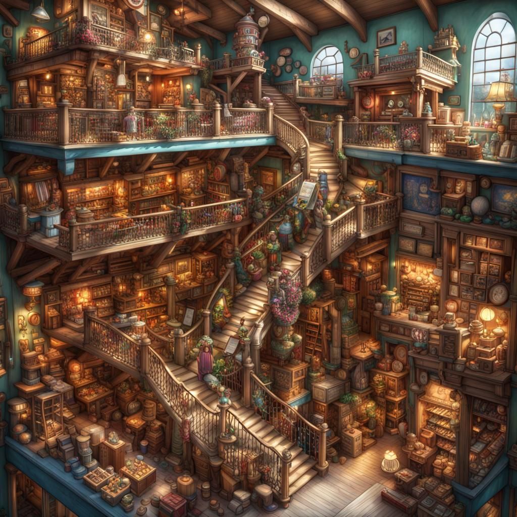 A deconstructed isometric perspective