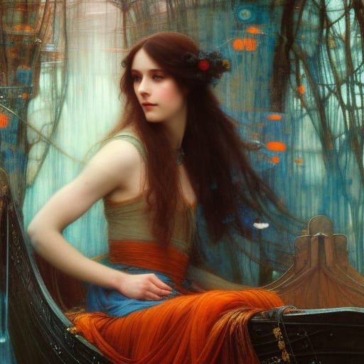 Pre-Raphaelite Inspired