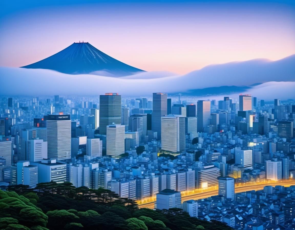 Japanese cityscape