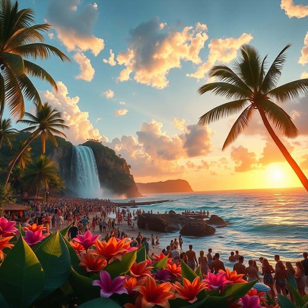 Tropical beach