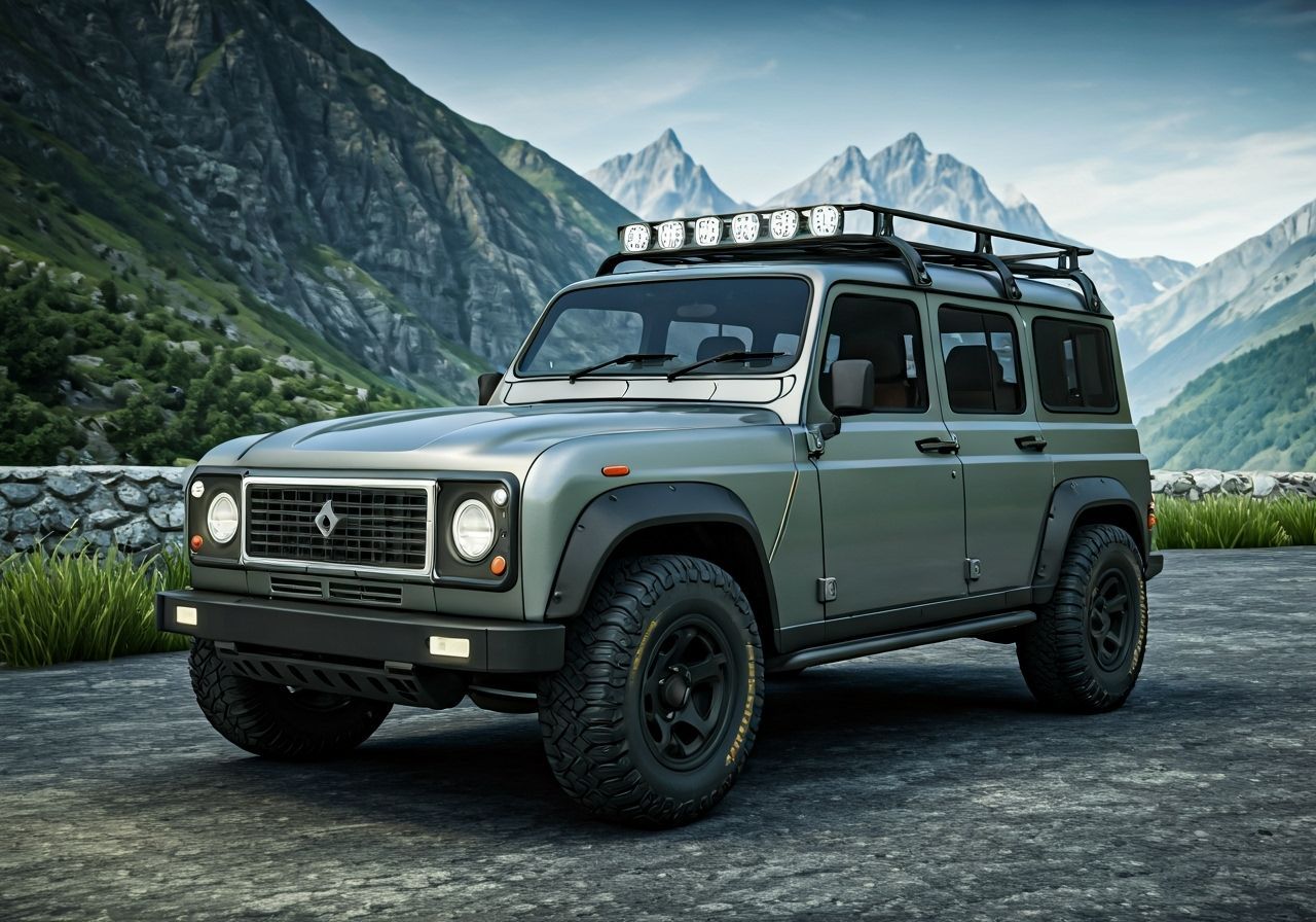 Renault 4L Defender Concept in GTA Grenoble