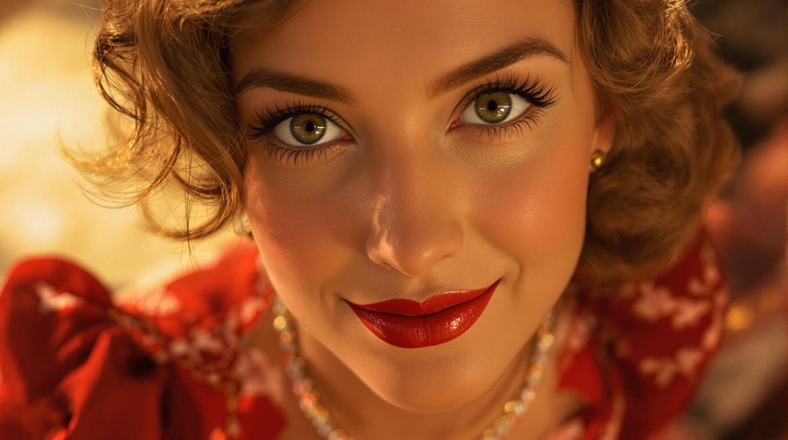 Sultry Pin-Up in Vibrant Watercolor and 3D Rendered Digital ...