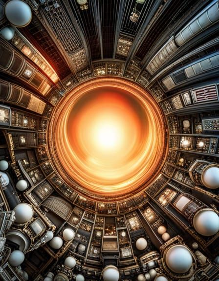 Translucent Crystal Sphere: Hyperdetailed Fantasy Photograph