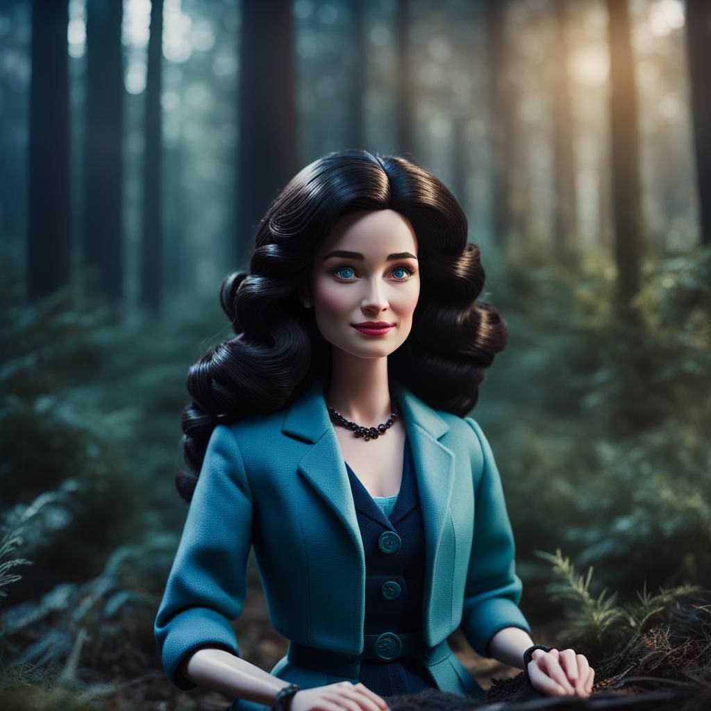 Agatha Harkness Barbie Doll Cinematic Film Still