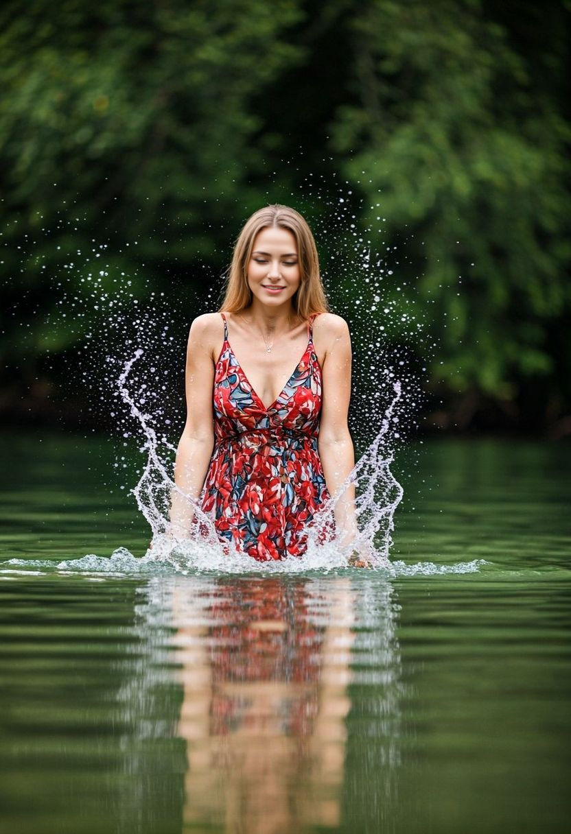 Splashing Water Drops: Professional Photography