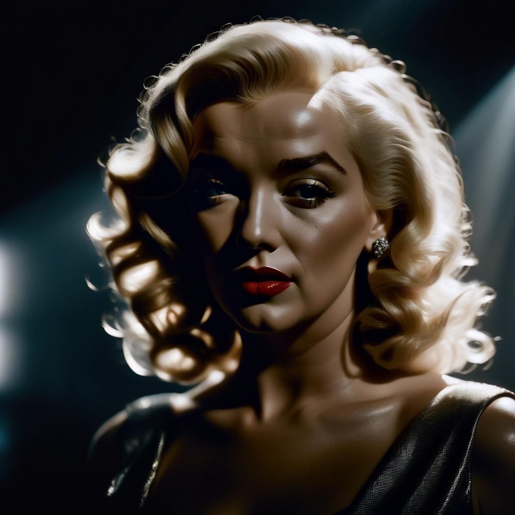 Hyperrealistic Portrait of a Young Woman in Cinematic Style