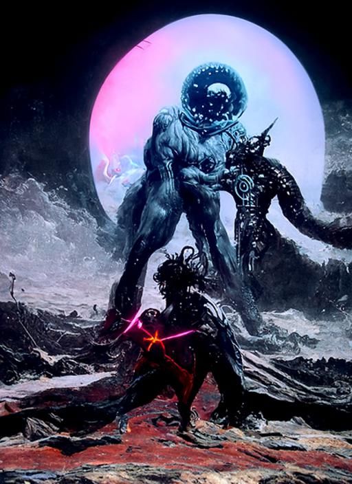 Anshar's Synthwave Battle Against the Archons