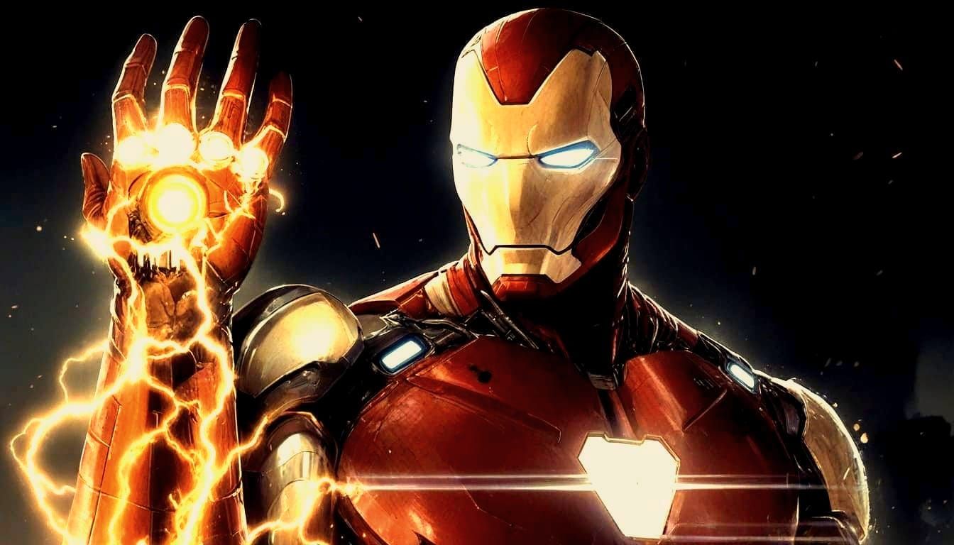 Rugged Male Portrait with Intricate Facial Details