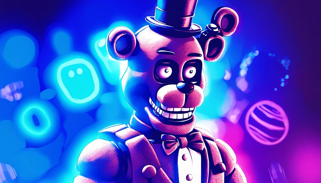 Stylized FNaF-Inspired AI Art