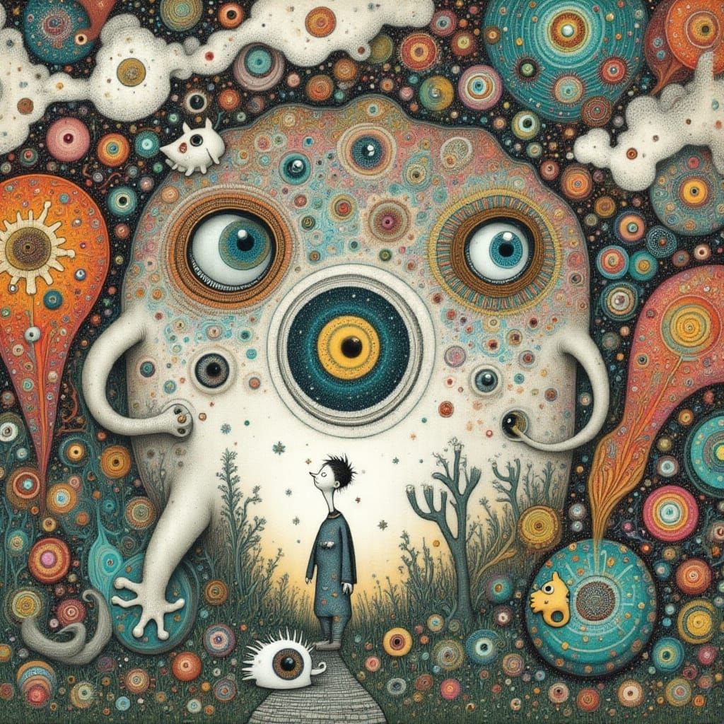 Eyes as Soul Windows with Whimsical Effects