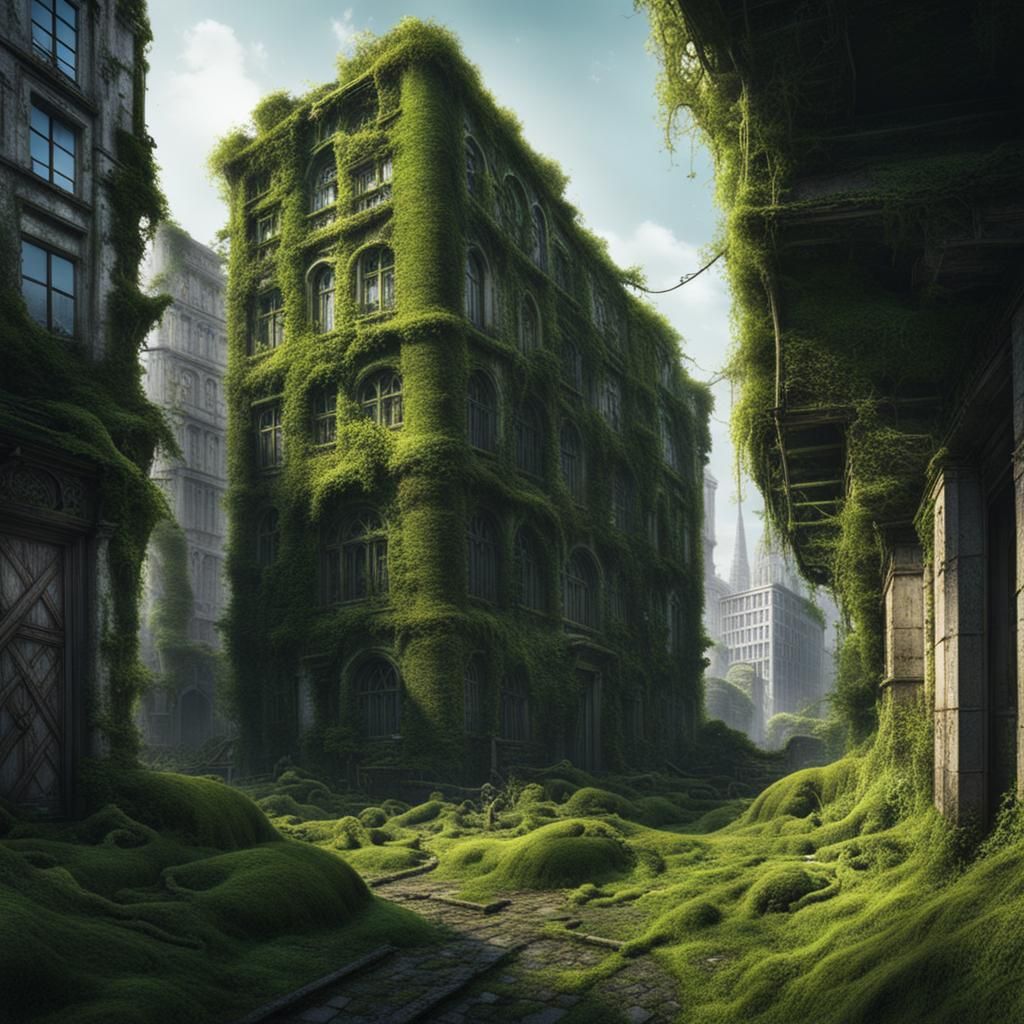 City Overgrown: Nature Reclaims Urban Landscape