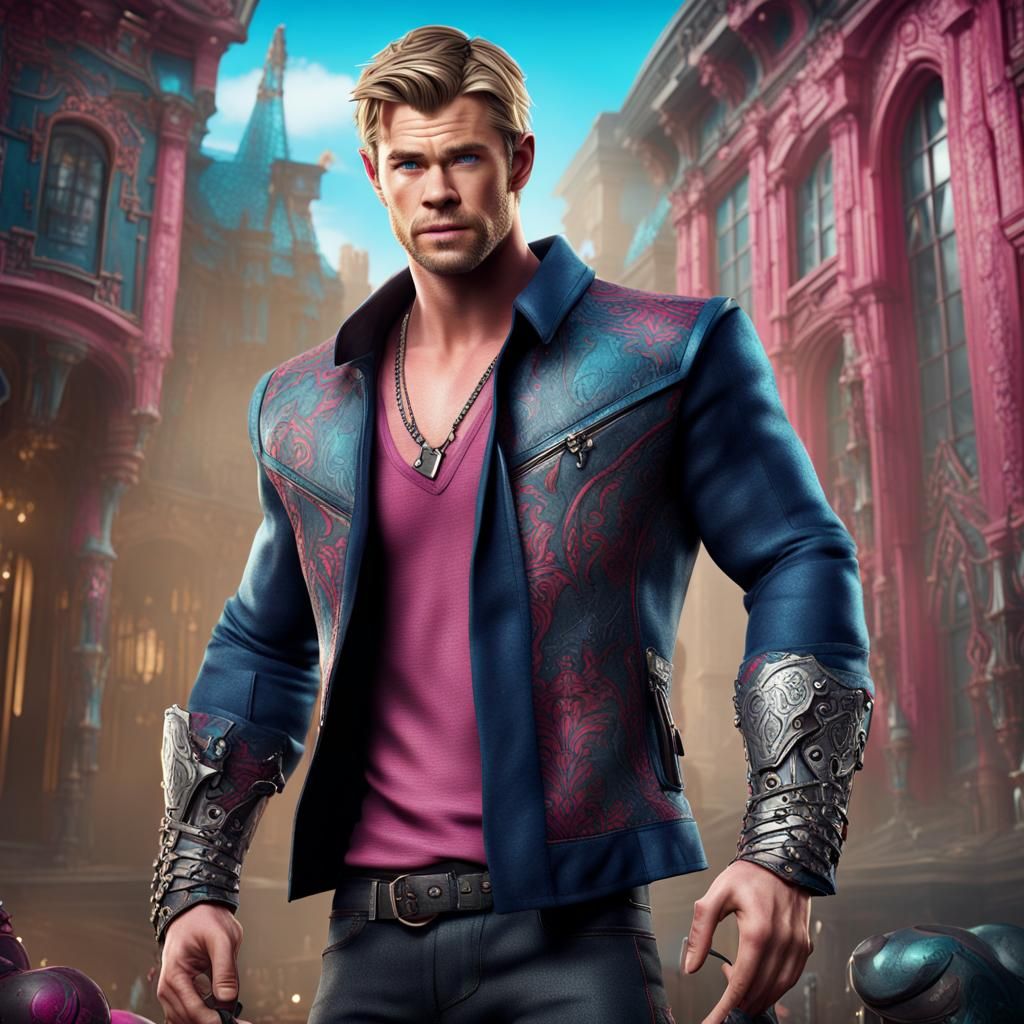 Chris Hemsworth as Monster High Character