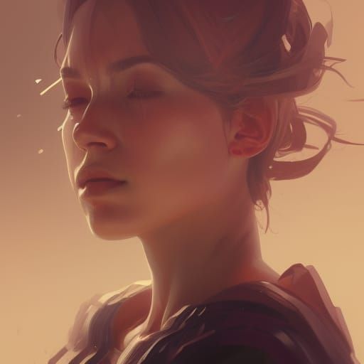 Detailed Portrait with Dynamic Lighting