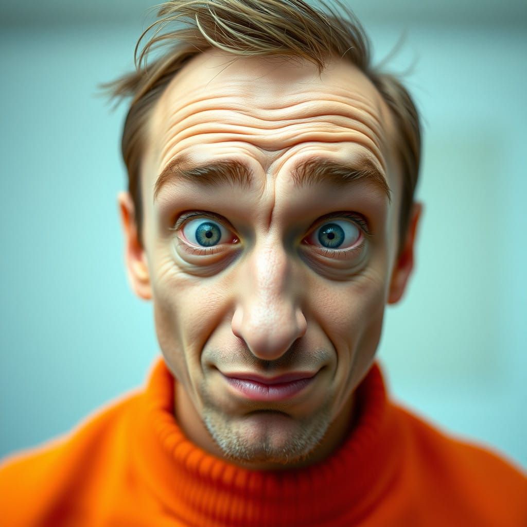 Over-the-Top Portrait in High-Definition Realism