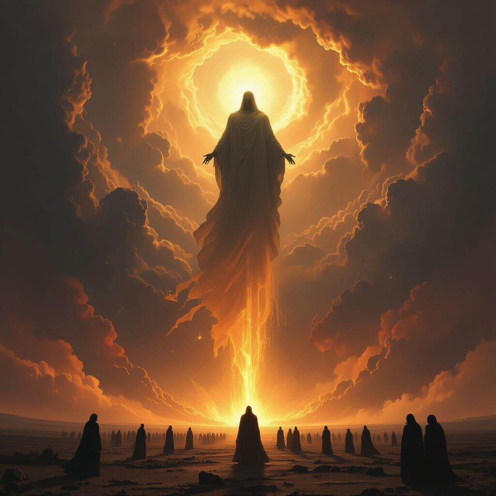 Epic Fantasy Judgement Day Scene