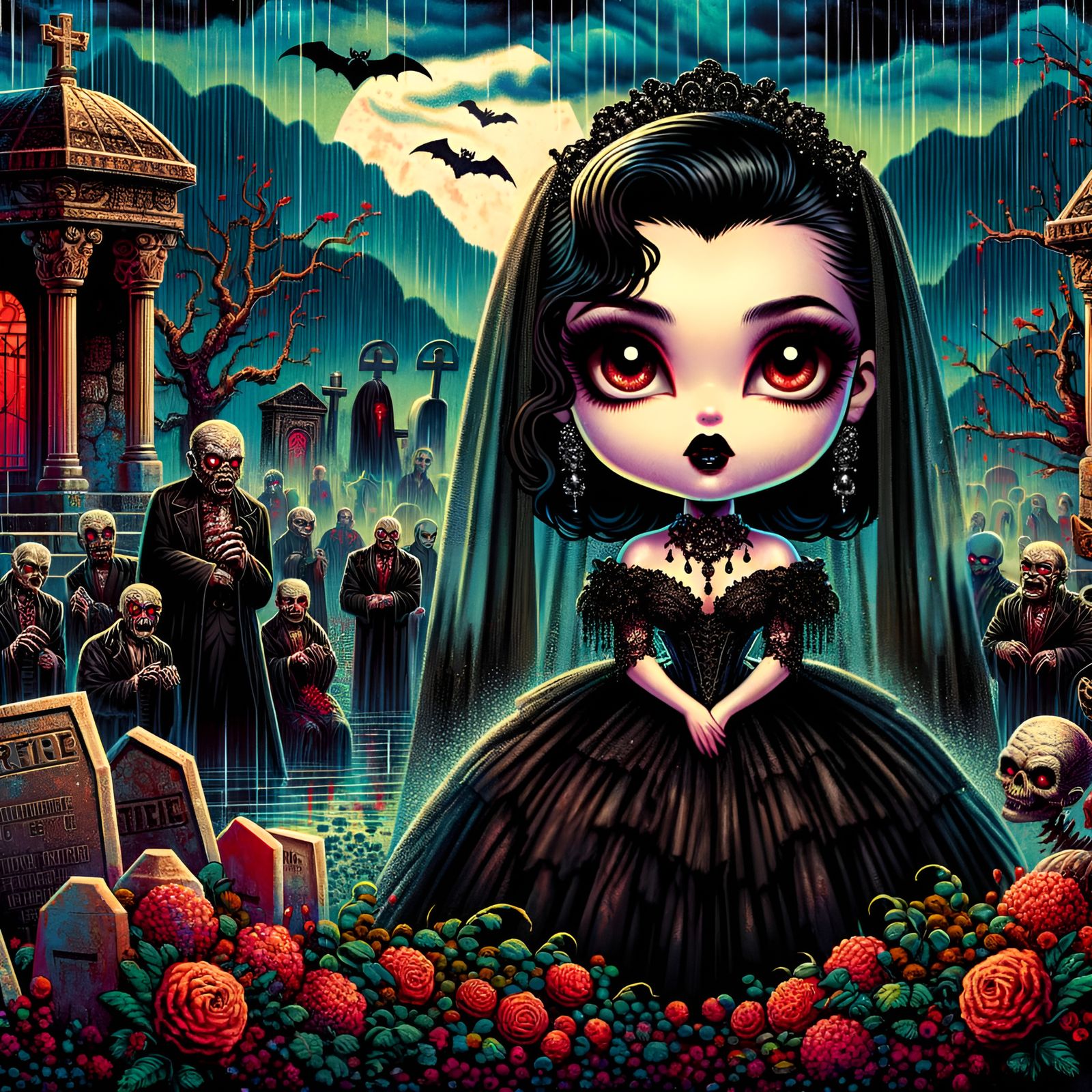 Chibi Vampire Bride