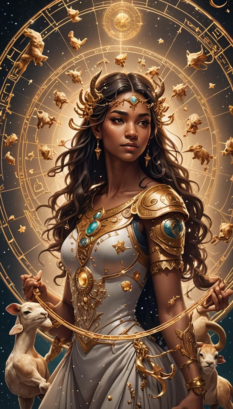 Zodiac Signs Aligned in Hyper-Realistic Digital Art