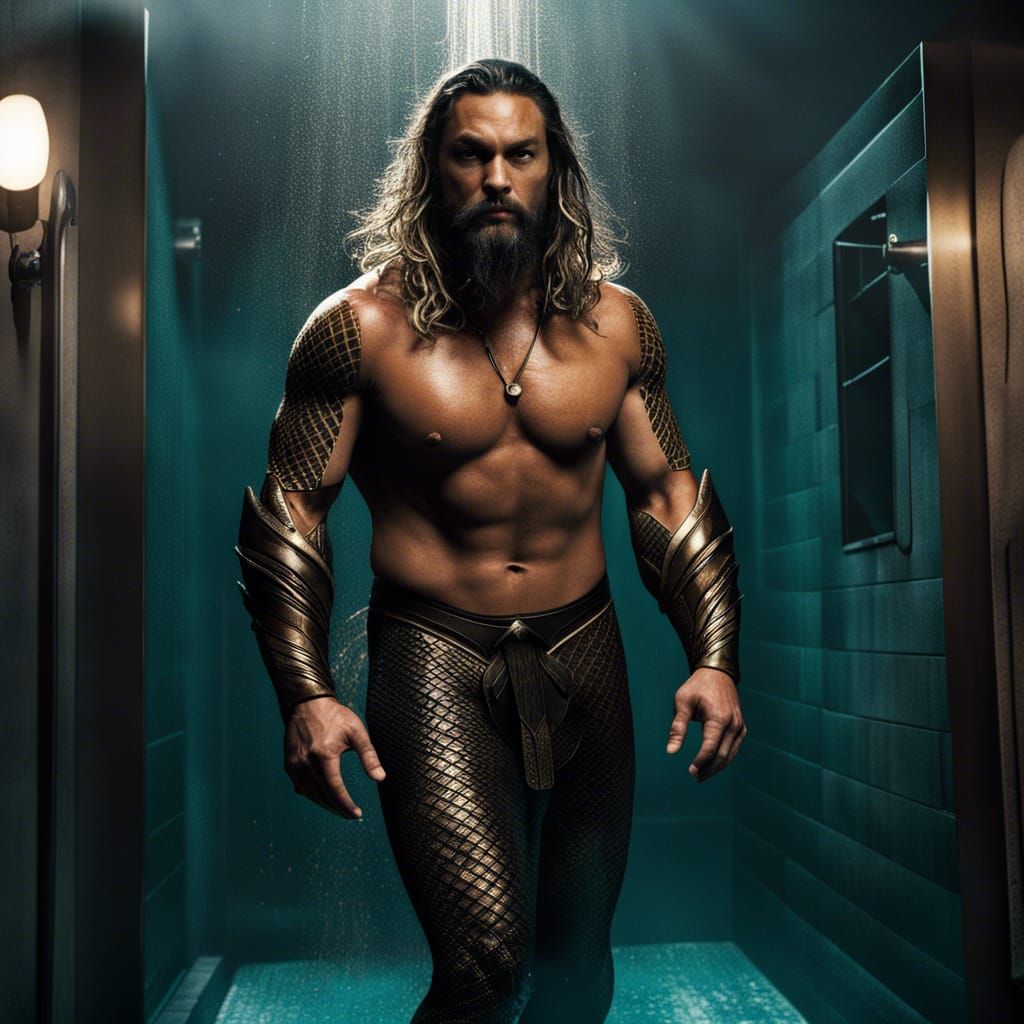 Hyperrealistic Aquaman Emerges: 8k Photorealistic Adventure