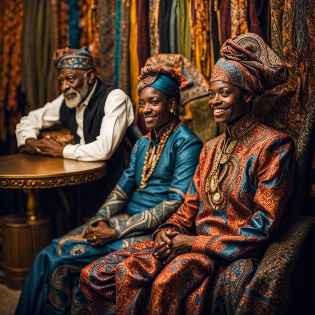 Surreal Alien Restaurant Celebration in Magical Realism Styl...