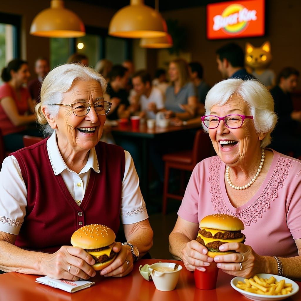BURGER KING'S GRANNIES ③