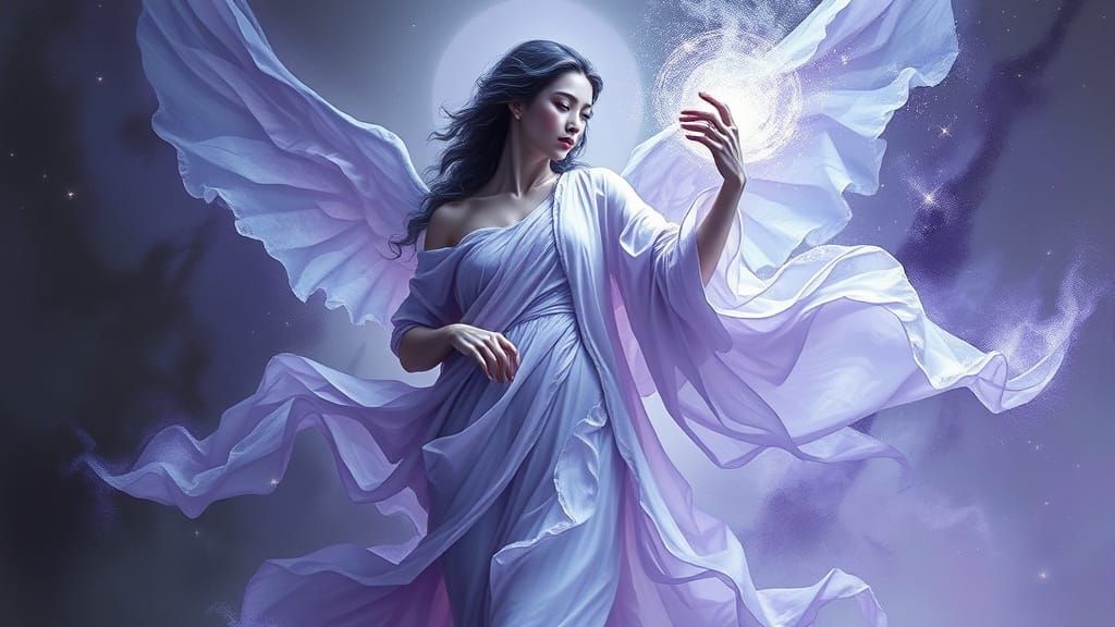 Ethereal Guardian of Celestial Fire