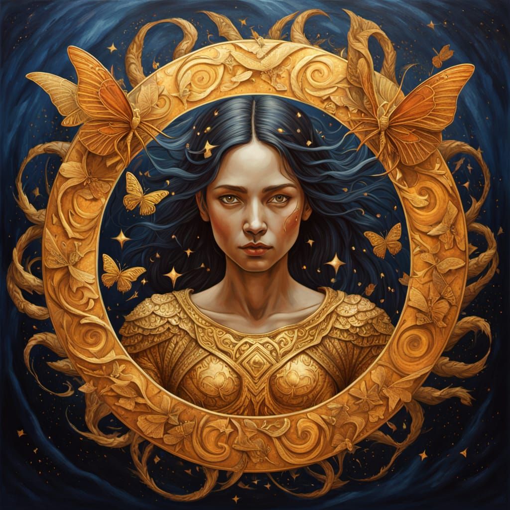 Stone to Gold: Alchemical Transformation in Surreal Oil