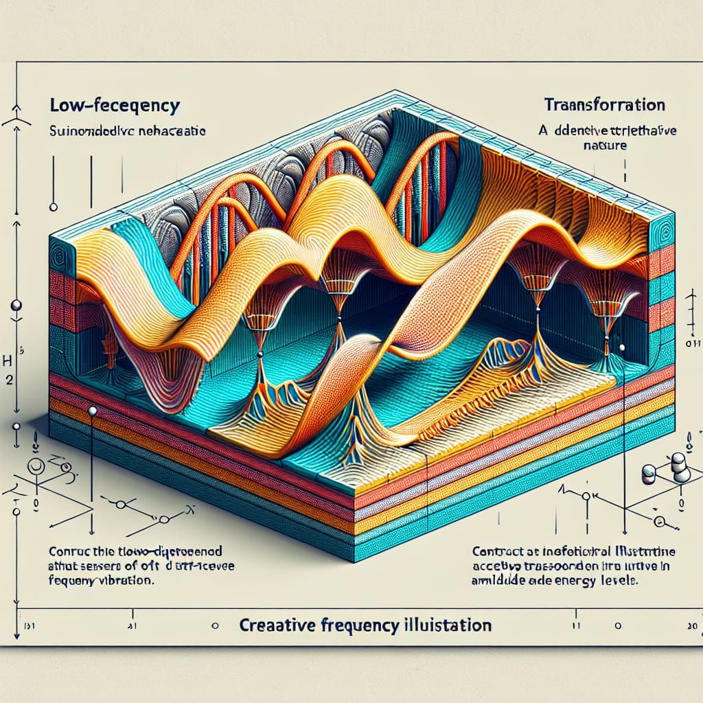 Intricate Low-Frequency Wave Transforms into Vibrant Energy