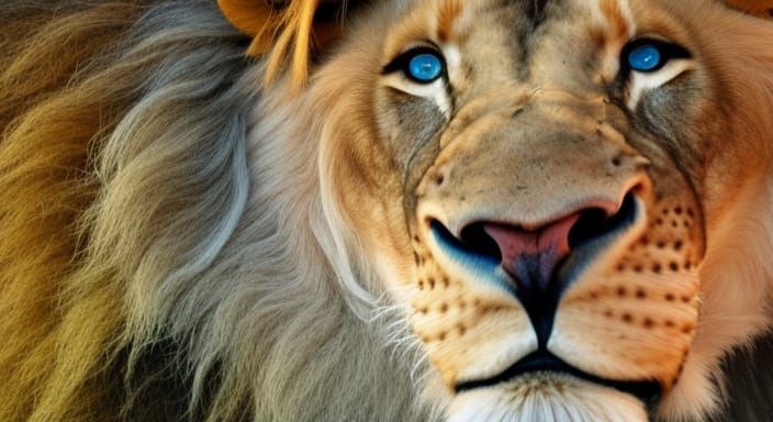 AI Generated Image of a Lion