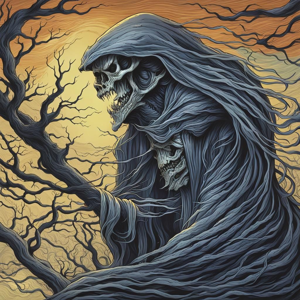 Ethereal Banshee: A Haunting Specter