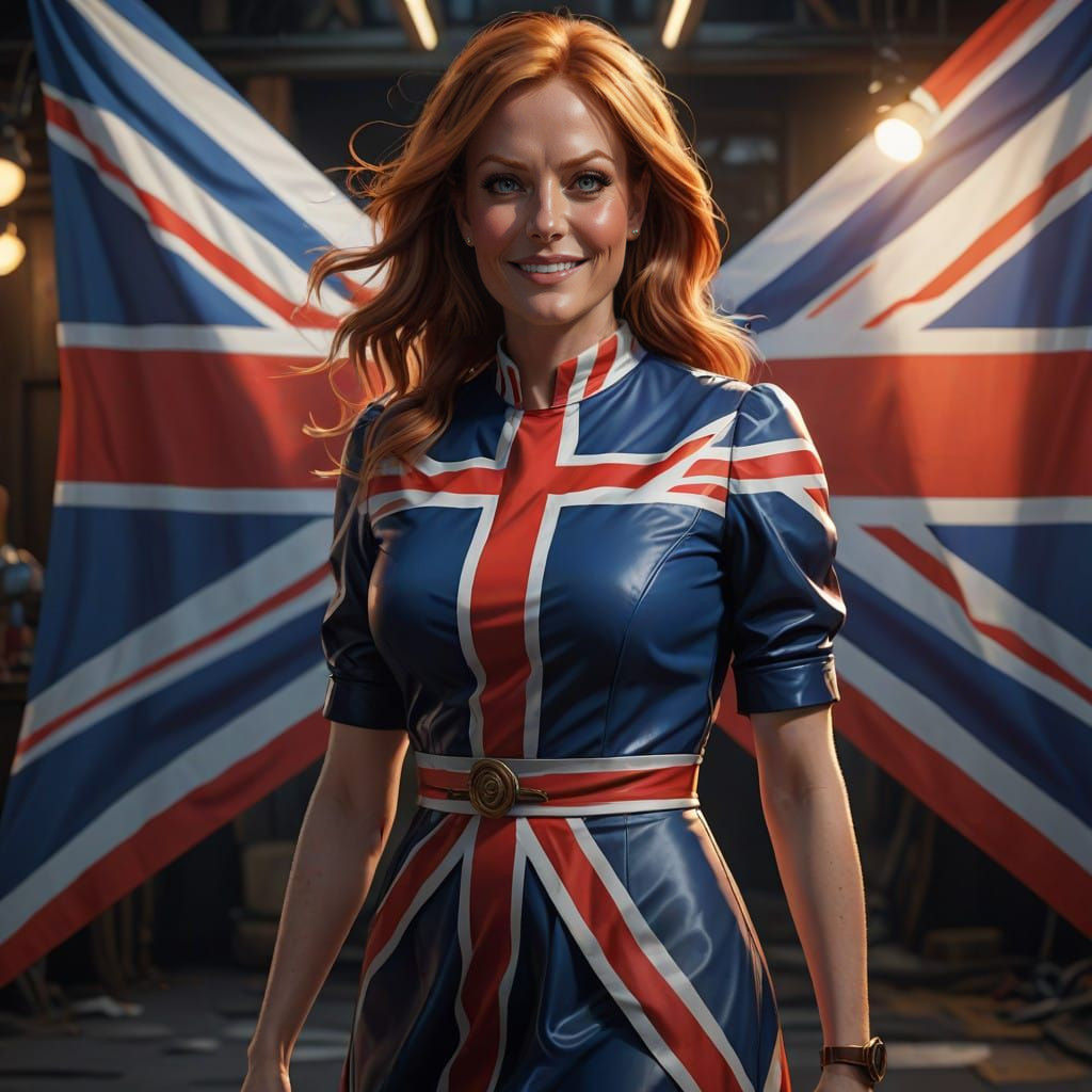 Geri Halliwell , Ginger Spice