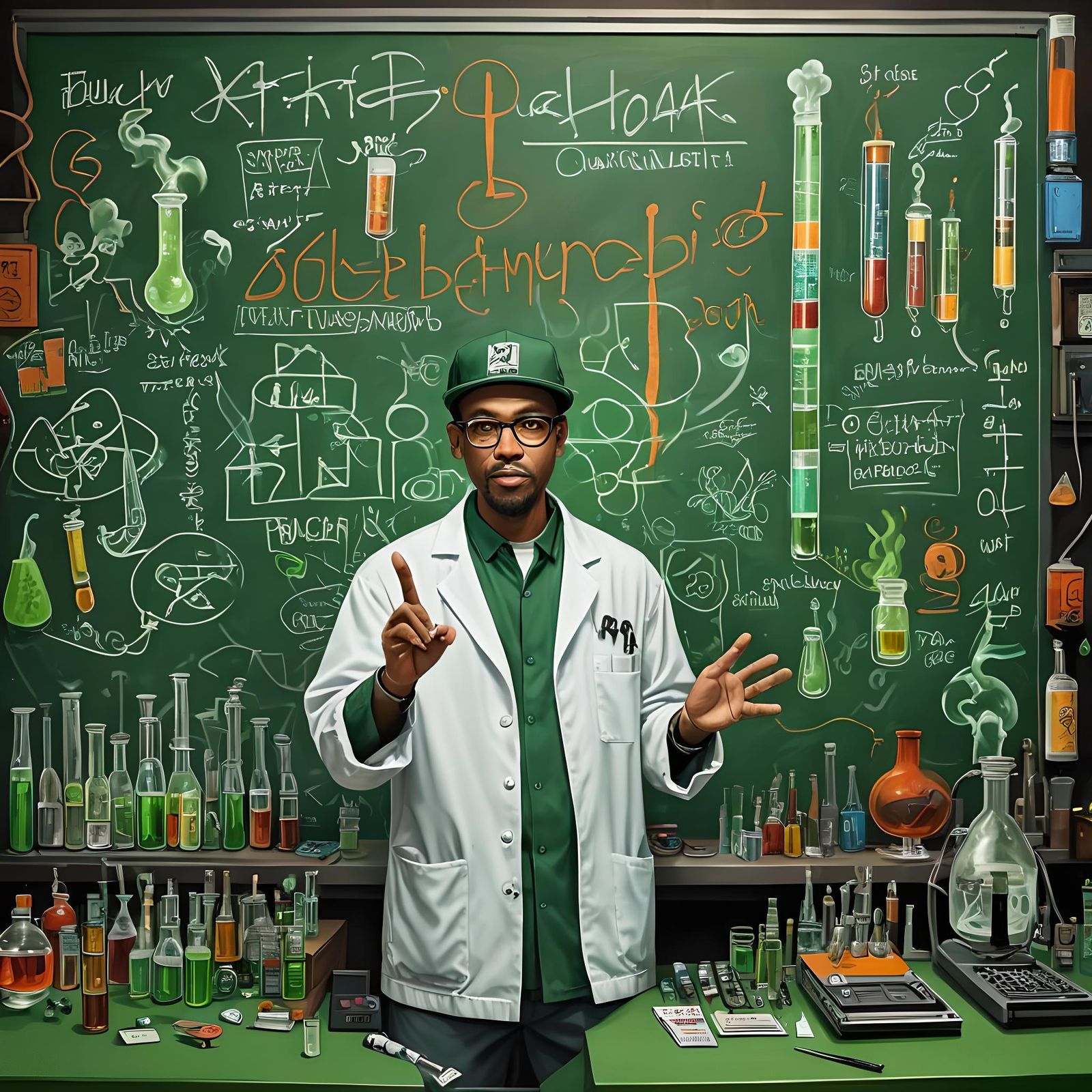 Mad Scientist's Underground Rap Science Experiment