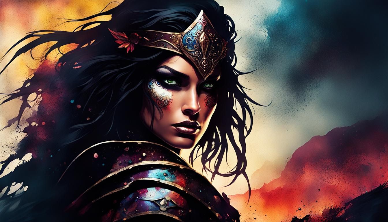 Cimmerian warrior woman