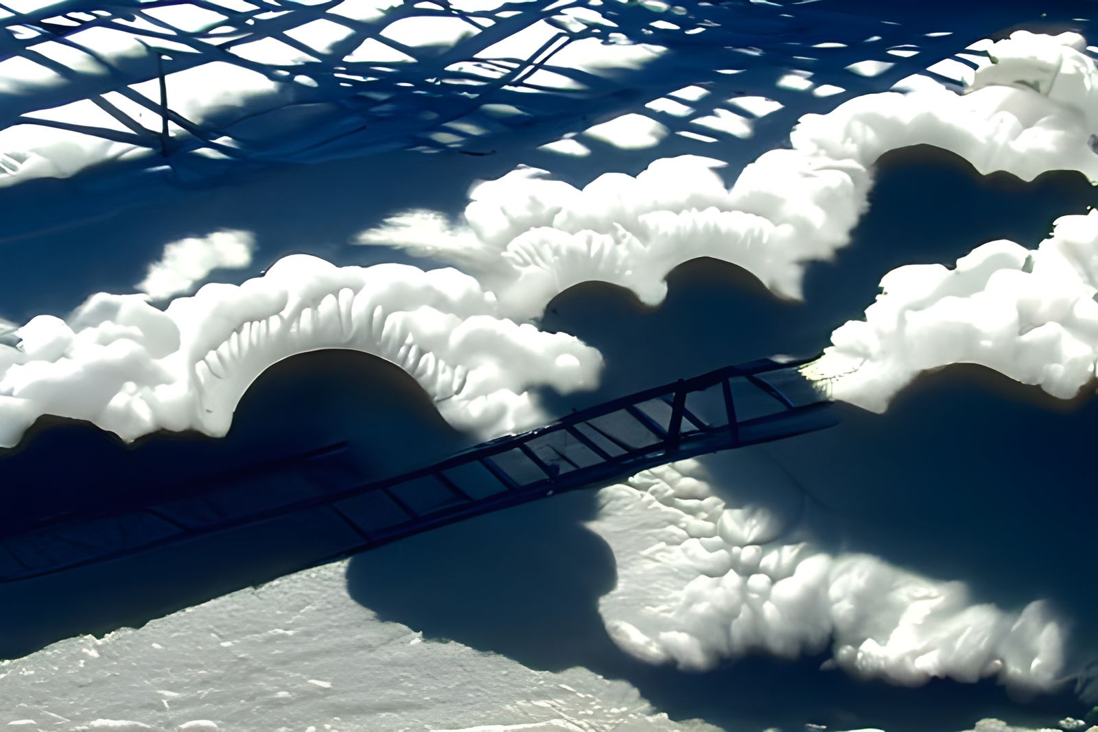 Millau Viaduct Bridge on a Sunny Day