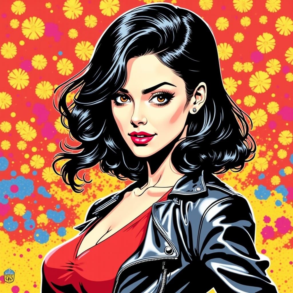 Jessica Jones in Fiona Staples Comic Style
