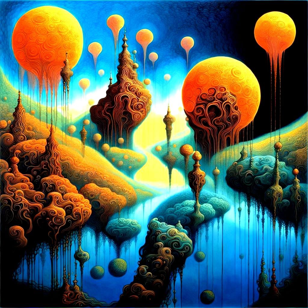 Surreal Inner World of Consciousness and Dreams