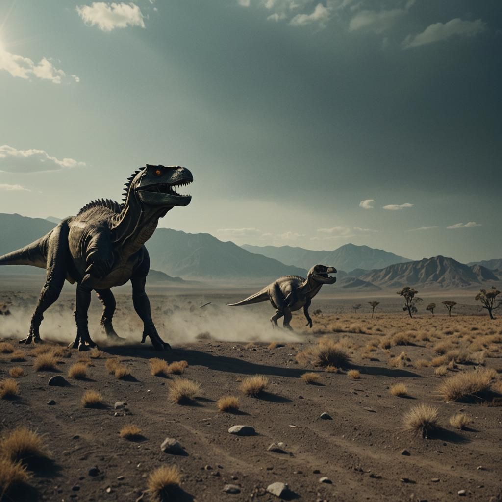 Dramatic Cinematic Film Still in 35mm